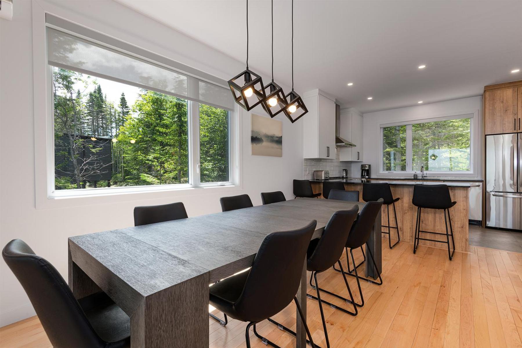 Les Chalets Du Massif De Charlevoix Петит-Ривьер-Сен-Франсуа Номер фото